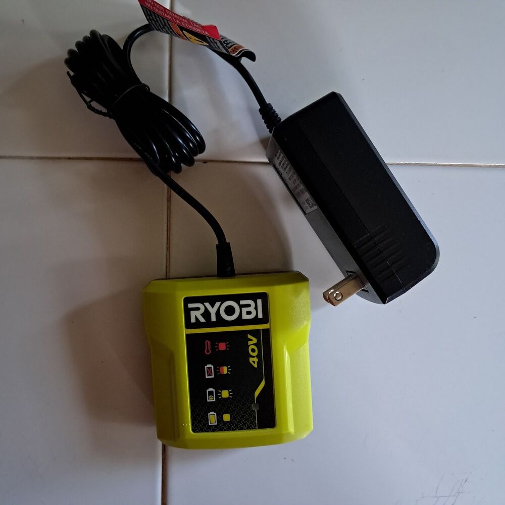 Ryobi OP404VNM 40V 40 Volt Lithium Ion Compact SLIM Battery Charger New no box